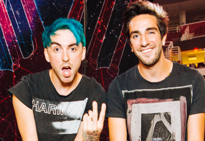 All Time Low Official Afterparty Manchester Alex Gaskarth Jack Barakat - Red Cardinal Music