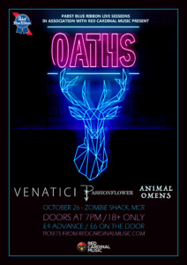 Oaths - Zombie Shack Manchester - Oct 26 - Red Cardinal Music