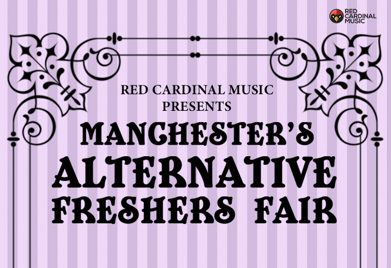 Red Cardinal Music Freshers Fair 2019 - Font Manchester - Red Cardinal Music