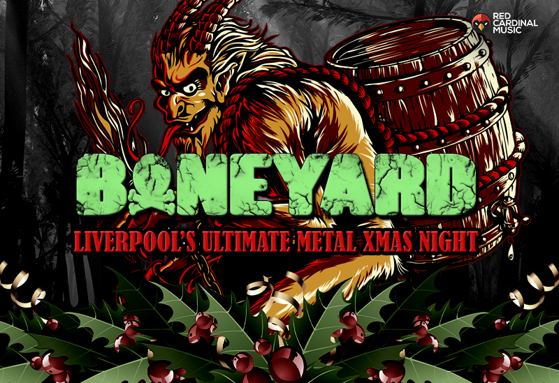 Boneyard - Shipping Forecast Liverpool - Dec 19 - Metal Christmas - Red Cardinal Music