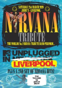 Nirvana Tribute Liverpool Jimmys