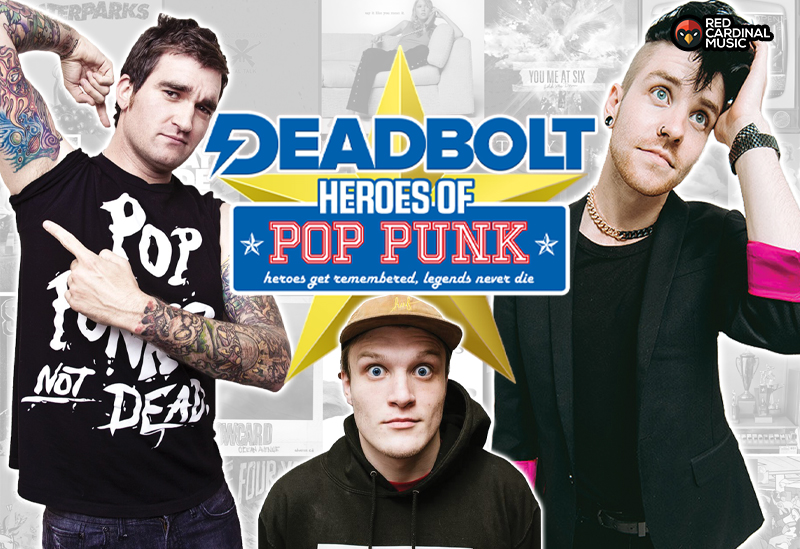 Deadbolt Liverpool - Heroes Of Pop Punk Special - May 2022 - Red Cardinal Music