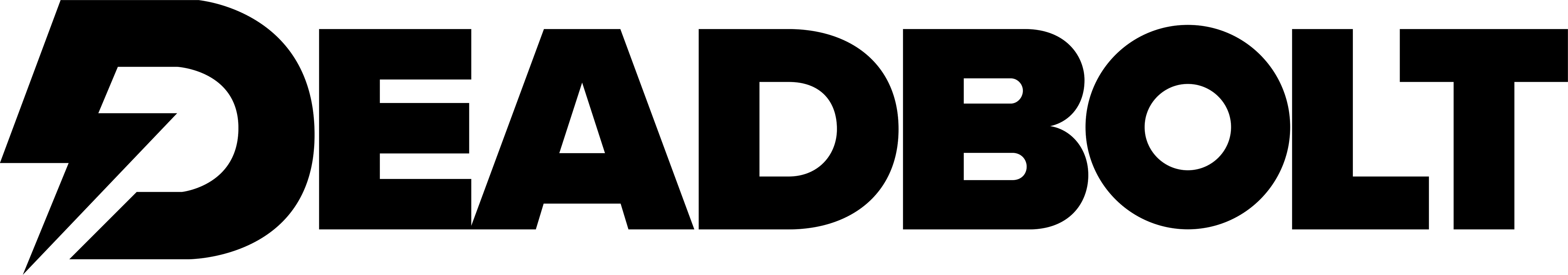 Deadbolt Black Logo