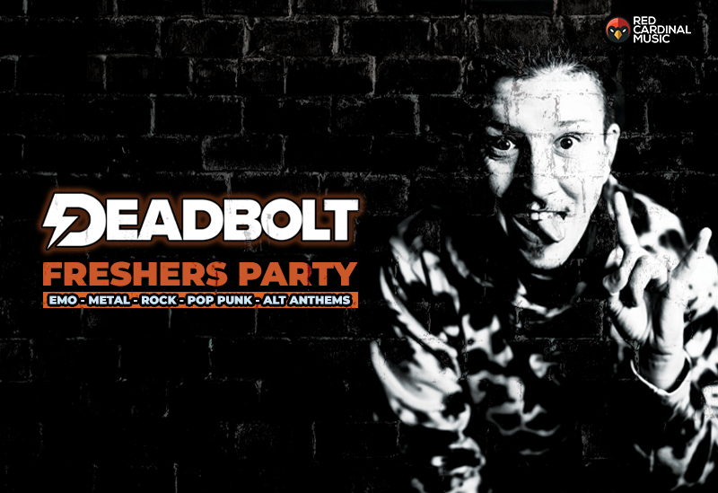 Deadbolt Liverpool - Freshers Party 2022 - Shipping Forecast - Red Cardinal Music