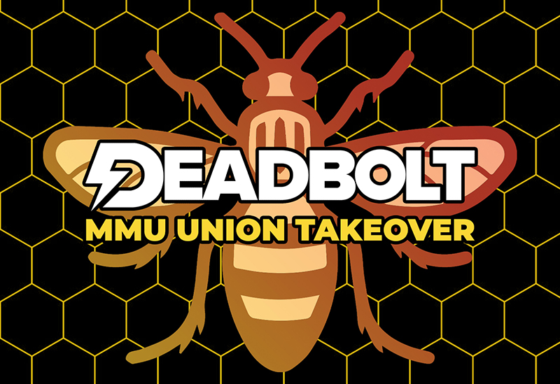 Deadbolt Manchester - MMU Union Takeover - Oct 2022 - Red Cardinal Music