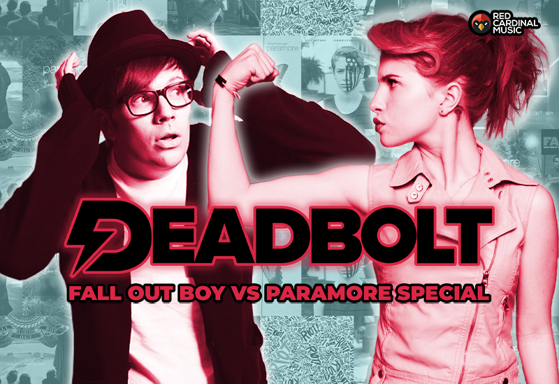 Deadbolt Liverpool - Fall Out Boy vs Paramore - Shipping Forecast - Nov 22 - Red Cardinal Music