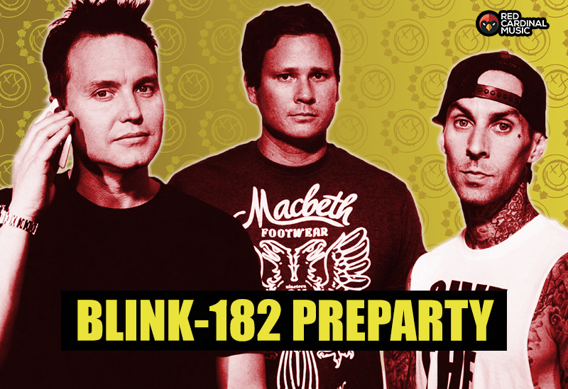 Blink-182 Preparty - Common Manchester - Oct 23 - Red Cardinal Music