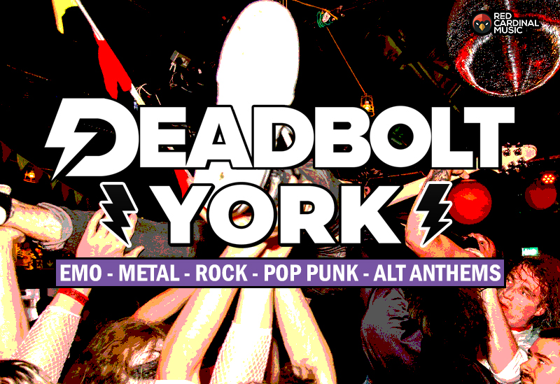 Deadbolt York - Sep 23 - Bluebox - Red Cardinal Music