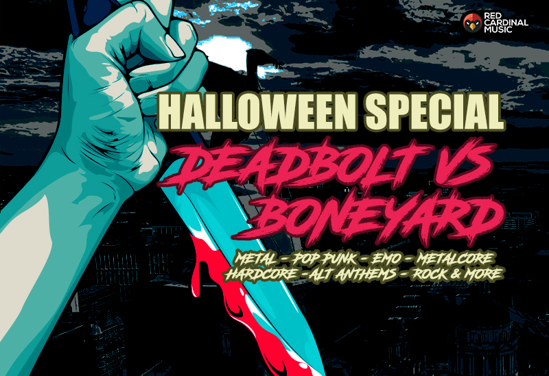 Deadbolt vs Boneyard - Oct 23 - The Shipping Forecast - Red Cardinal Music