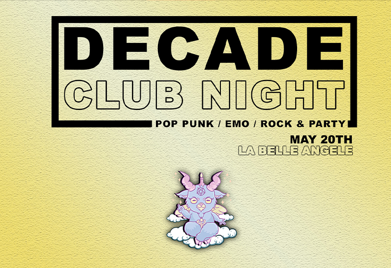 Decade Club Night Edinburgh