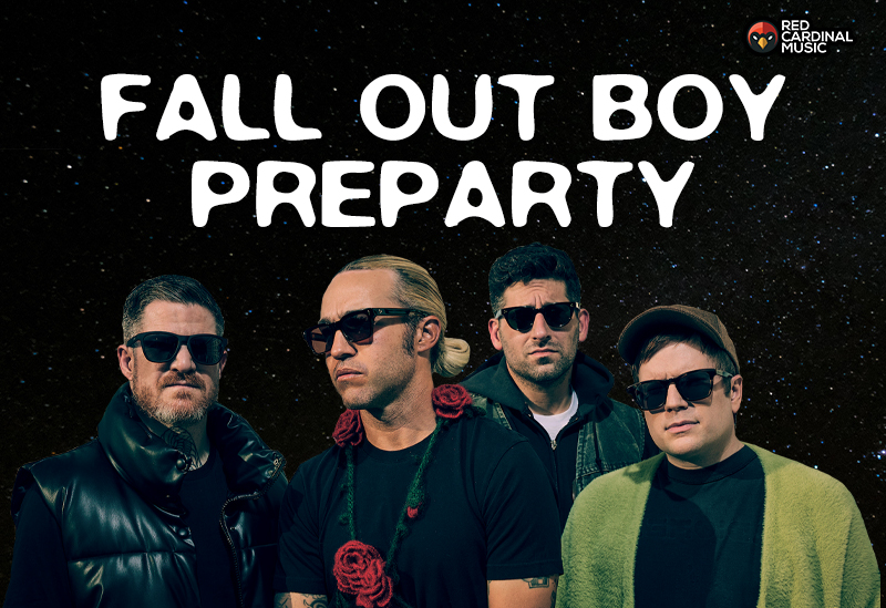 Fall Out Boy Preparty - Common Manchester - Oct 23 - Red Cardinal Music